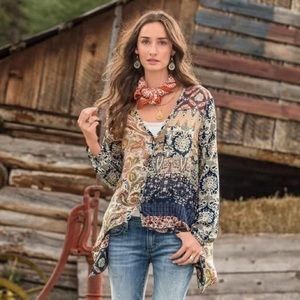 Beautiful boho patterned shirt same as Sundance